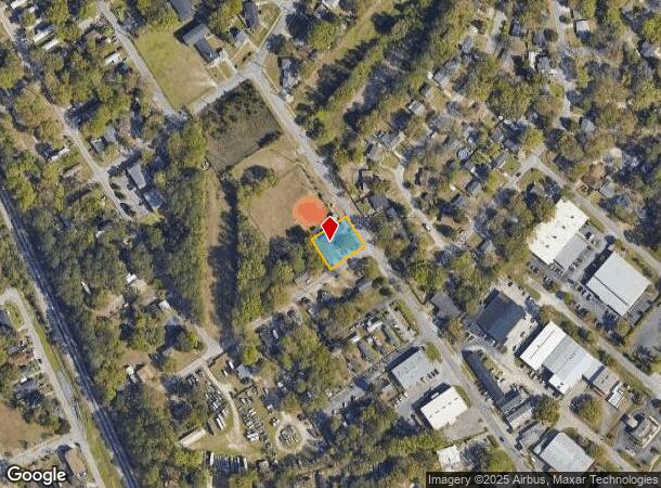 1202 Palm St, Hanahan, SC Parcel Map