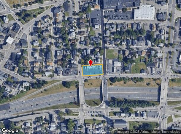  91 Cedar St, Pawtucket, RI Parcel Map