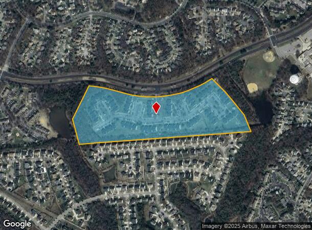  6001 New Forest Ct, Waldorf, MD Parcel Map