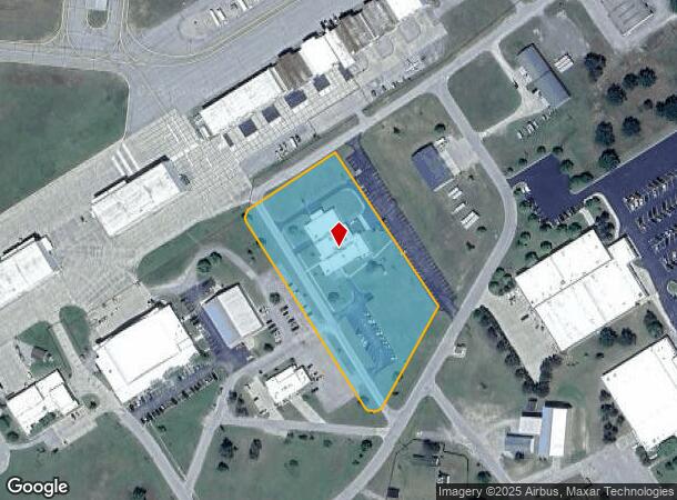 6080 Jet St, Oscoda, MI Parcel Map