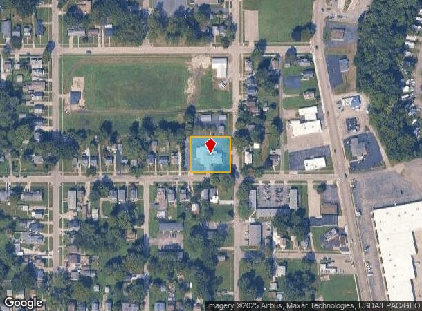  1703 W 11Th St, Ashtabula, OH Parcel Map
