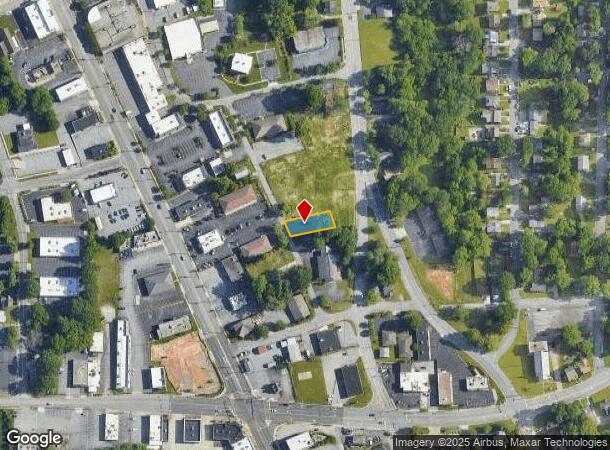  1410 Welborn St, High Point, NC Parcel Map