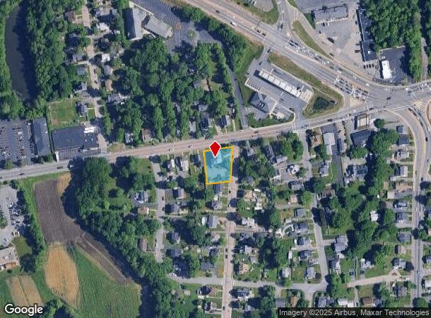  3 Tilton Ave, Brockton, MA Parcel Map