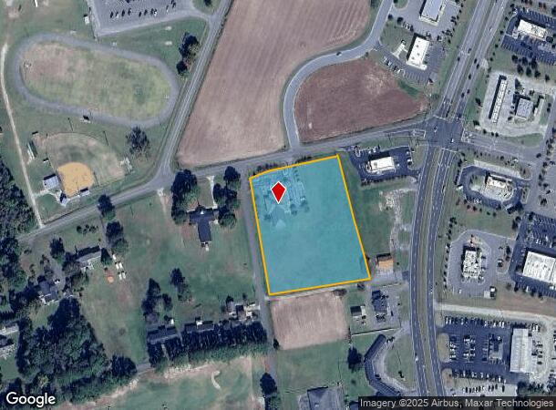  1105 Garrett Rd, Williamston, NC Parcel Map