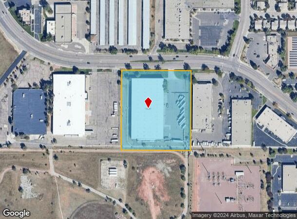  5050 Centennial Blvd, Colorado Springs, CO Parcel Map