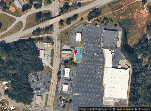  1017 S Pendleton St, Easley, SC Parcel Map
