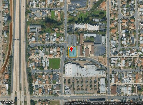 851 S 35Th St, San Diego, CA Parcel Map