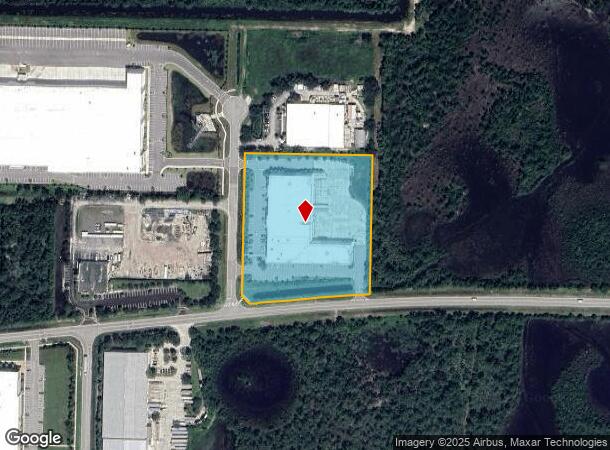  15790 Corporate Cir, Jupiter, FL Parcel Map