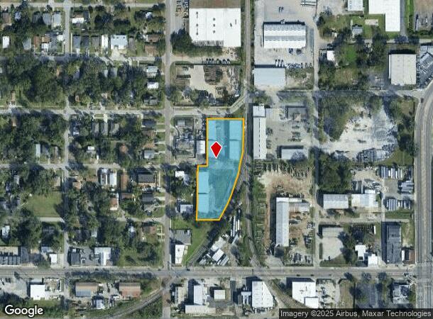  3609 E 10Th Ave, Tampa, FL Parcel Map