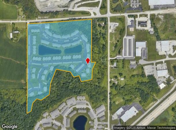  1851 Scheuring Rd, De Pere, WI Parcel Map