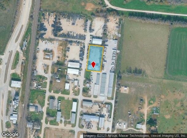  801 Topeka St, Justin, TX Parcel Map