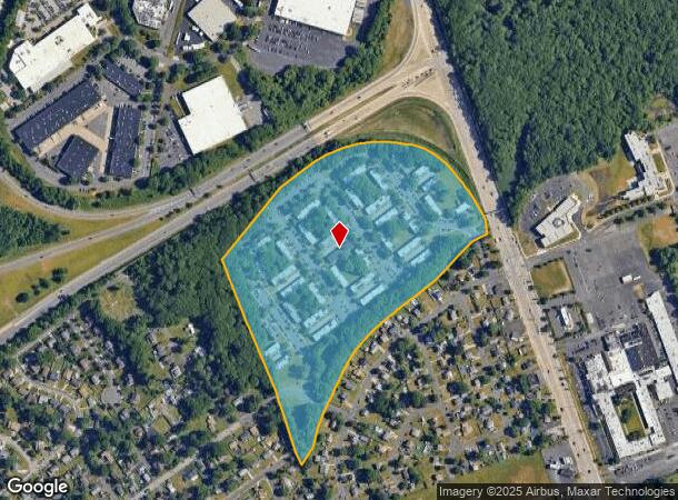 1405 Veterans Hwy, Bristol, PA Parcel Map