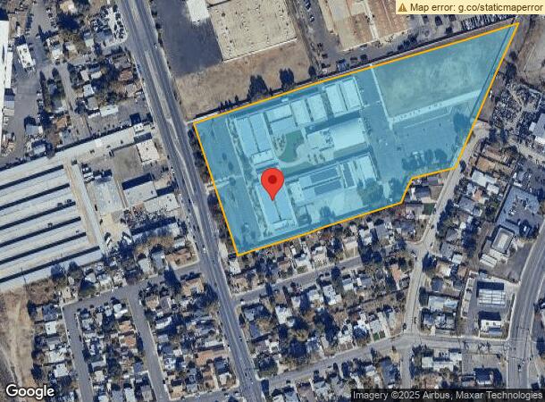  2050 West Ln, Stockton, CA Parcel Map