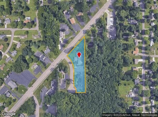 2533 Spring Arbor Rd, Jackson, MI Parcel Map