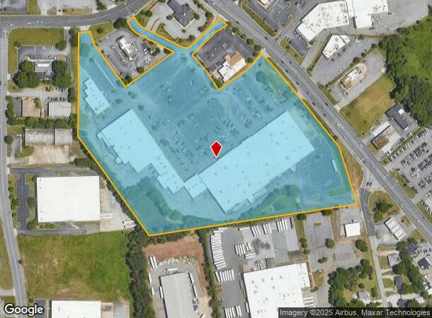  2814 S Main St, High Point, NC Parcel Map