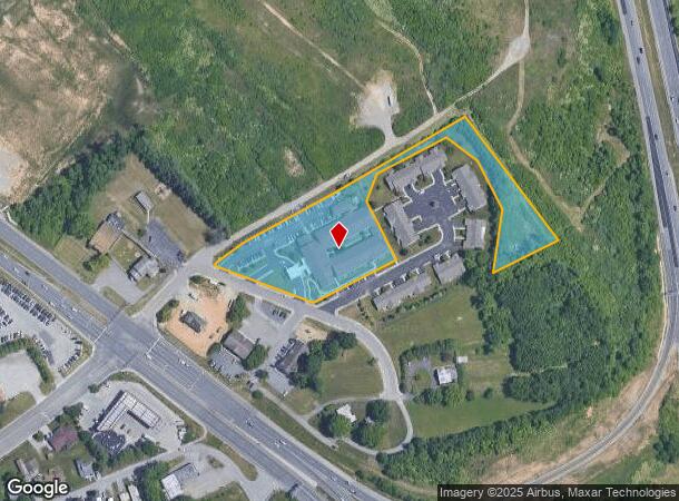  201 Wheatland Ct, Christiansburg, VA Parcel Map