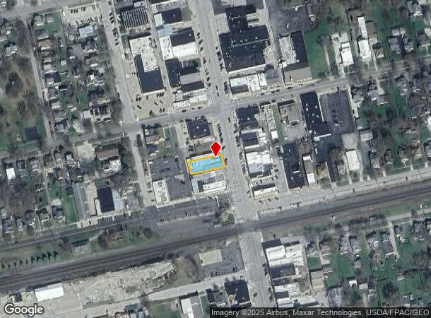 129 N Fulton St, Wauseon, OH Parcel Map