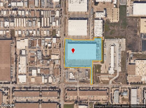  1720 S Jupiter Rd, Garland, TX Parcel Map