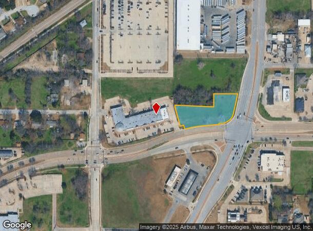  7901 Mid Cities Blvd, North Richland Hills, TX Parcel Map