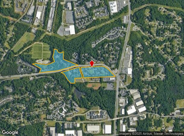 7013 Brandemere Ln, Winston Salem, NC Parcel Map