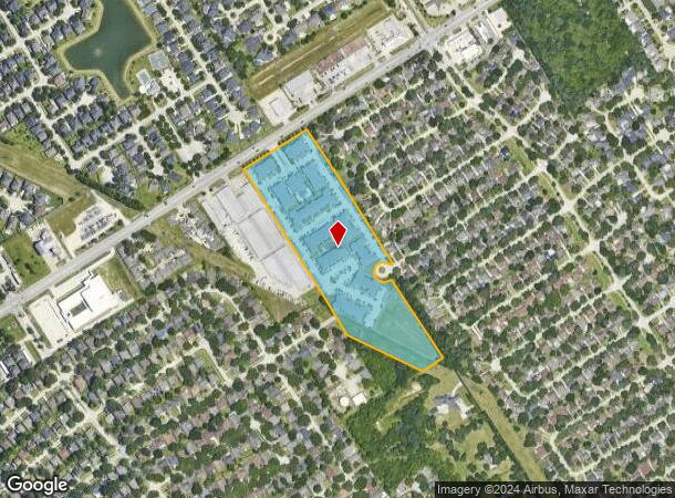  4115 Louetta Rd, Spring, TX Parcel Map