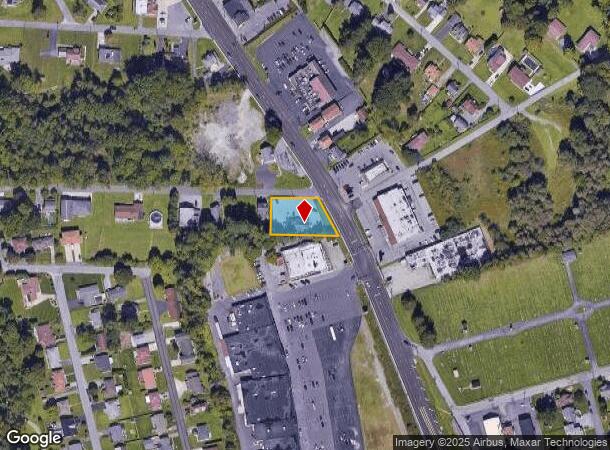 736 Evergreen St, Johnstown, PA Parcel Map