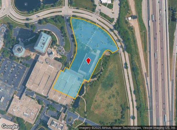  1901 Butterfield Rd, Downers Grove, IL Parcel Map