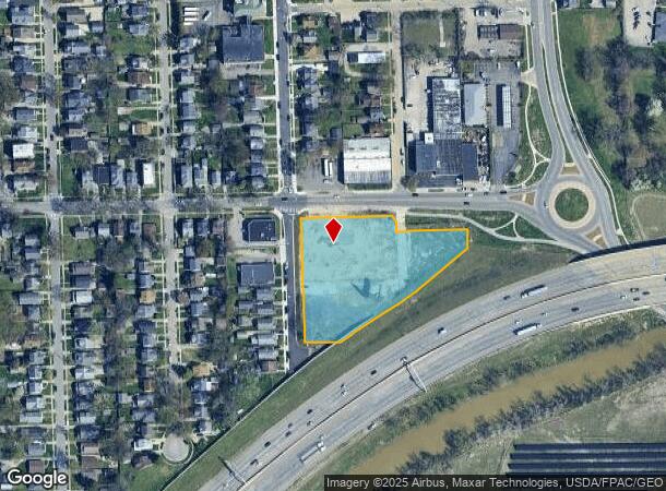  945 Berdan Ave, Toledo, OH Parcel Map