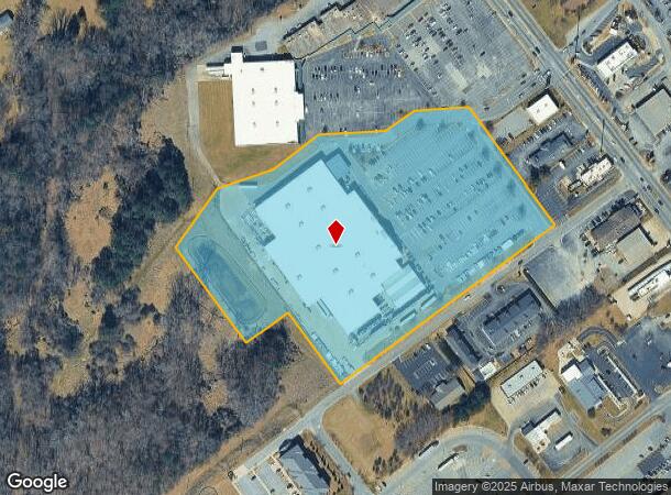 1583 W Floyd Baker Blvd, Gaffney, SC Parcel Map