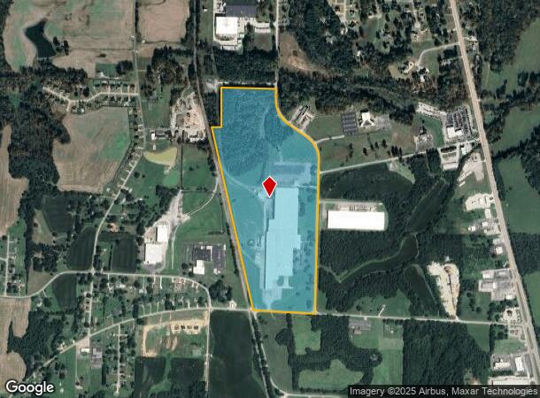  13901 Telecom Dr, Milan, TN Parcel Map