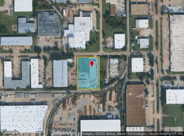  9455 Baythorne Dr, Houston, TX Parcel Map
