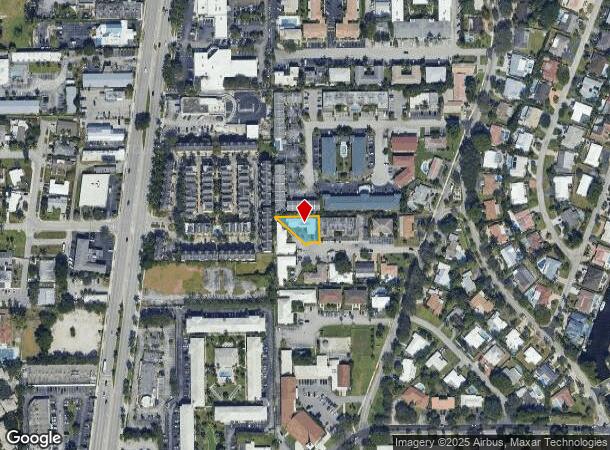 2111 Ne 41St St, Lighthouse Point, FL Parcel Map