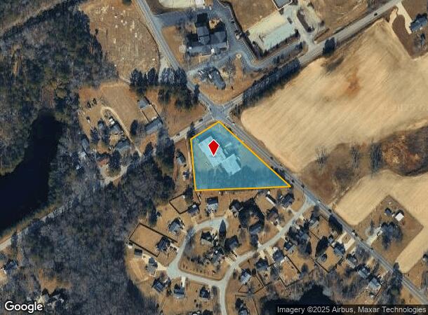 1701 W Academy St, Fuquay Varina, NC Parcel Map