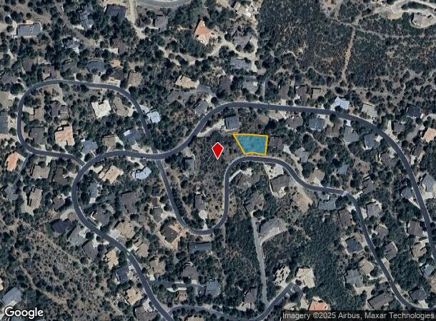  225 High Chaparral, Prescott, AZ Parcel Map