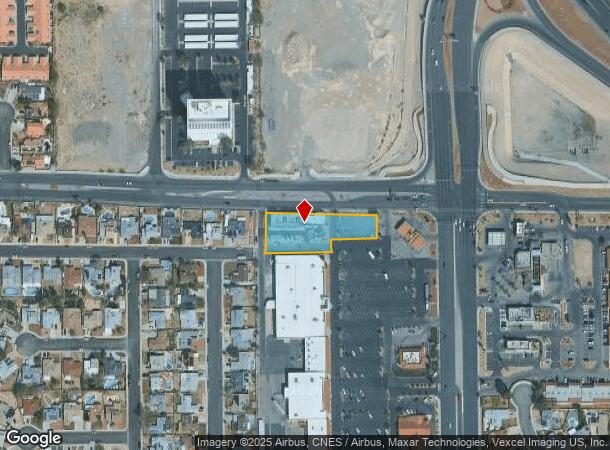  110 S Rainbow Blvd, Las Vegas, NV Parcel Map