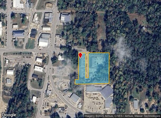 82 E Central Ave, Chatom, AL Parcel Map