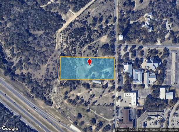  606 N School St, Boerne, TX Parcel Map