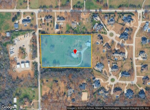 2088 W Jeter Rd, Argyle, TX Parcel Map