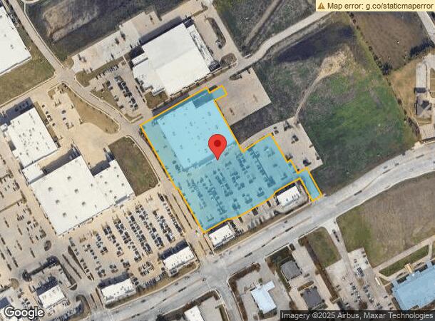  1711 E Broad St, Mansfield, TX Parcel Map