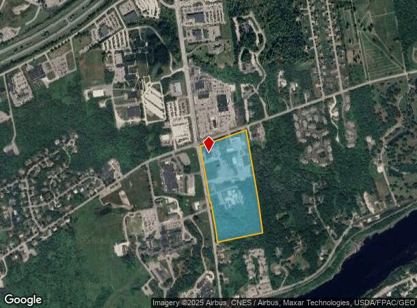 219 Hogan Rd, Bangor, ME Parcel Map