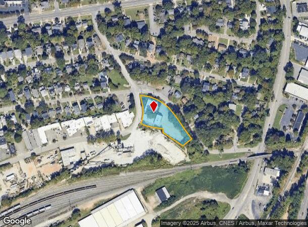  790 Pershing Rd, Raleigh, NC Parcel Map
