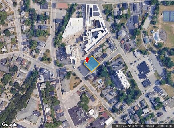 25 Mechanic Ave, Woonsocket, RI Parcel Map