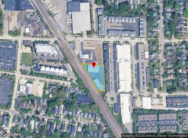  1200 Knowles St, Royal Oak, MI Parcel Map