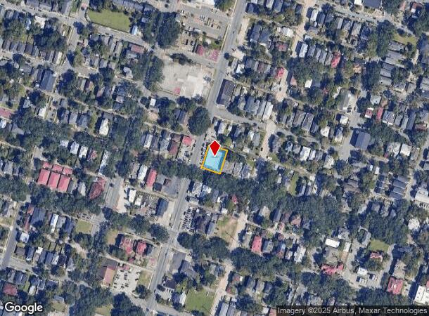 1930 Montgomery St, Savannah, GA Parcel Map