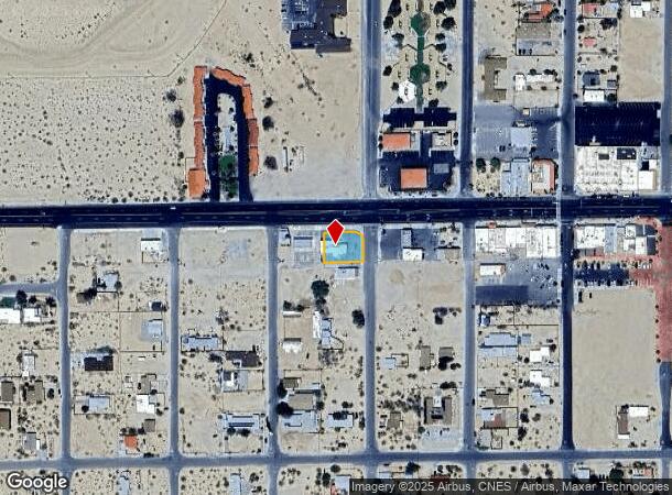73421 29 Palms Hwy, Twentynine Palms, CA Parcel Map