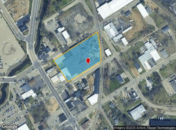 645 2Nd St, Kalamazoo, MI Parcel Map