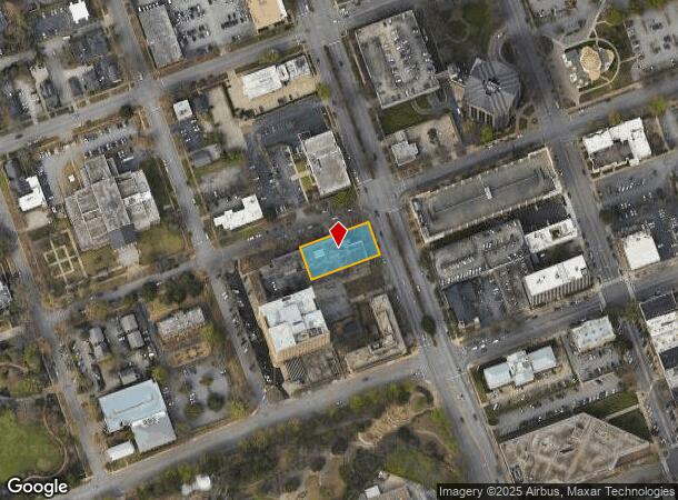  1845 Assembly St, Columbia, SC Parcel Map