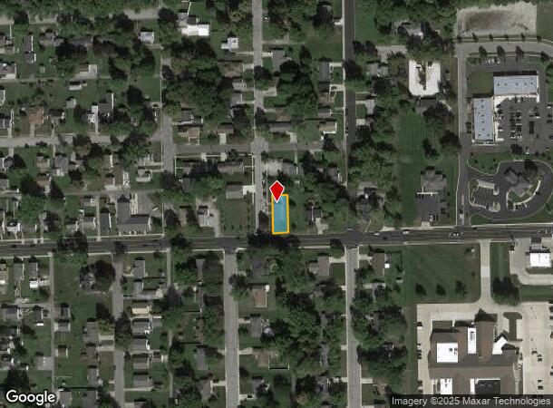  102 N Clark St, Auburn, IN Parcel Map