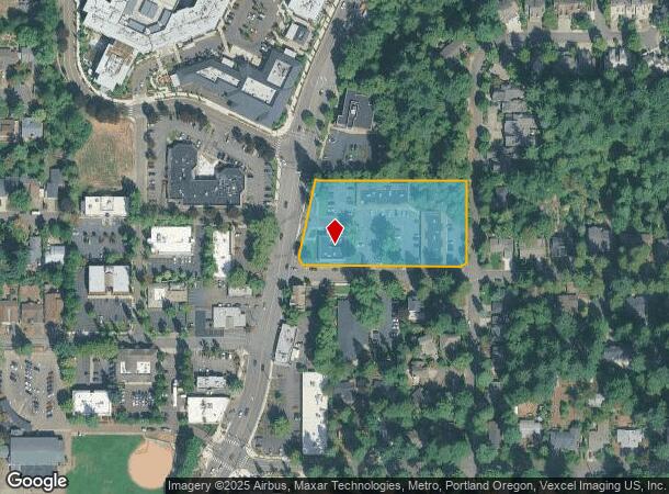  15480 Boones Ferry Rd, Lake Oswego, OR Parcel Map