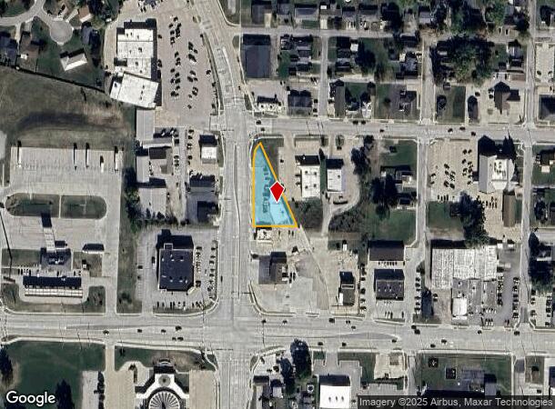 110 S Henrietta St, Effingham, IL Parcel Map